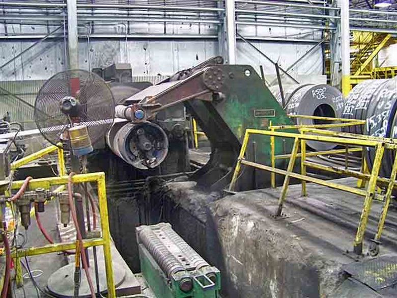 64" x 12.00" x 100,000# McKAY Slitting Line