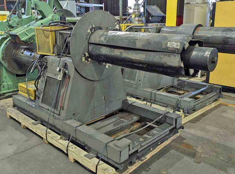 10,000# x 48" Roll Form Co. Uncoiler