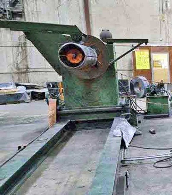 25,000# x 72" Rowe Uncoiler