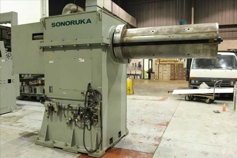 44,000# x 51" Sonoruka Uncoiler w/Coil Car