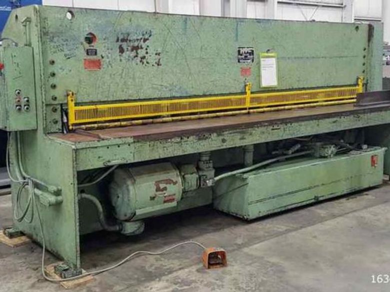 HTC Model U37-12 3/8" x 12' Hydraulic Power Squaring Shear
