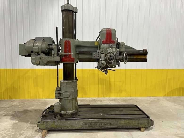 5' x 11" CARLTON RADIAL DRILL: STOCK #20058