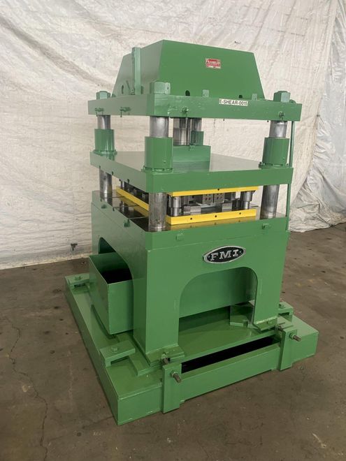 50 TON FRANKLIN (FMI) MODEL #SP-50 HYDRAULIC CUTOFF PRESS: STOCK #16972