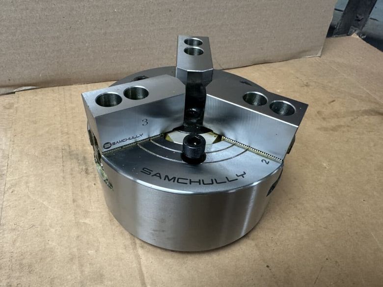 Samchully MH-206V1 High Speed 3-Jaw Hydraulic Power Chuck