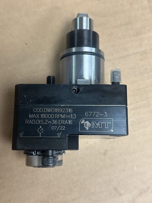 MT Tooling P/N DW01892316 ER16 Offset Radial Live Tooling Holder