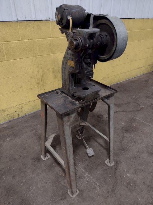 1 TON PERKINS MODEL #254-34 BENCH TOP GAP STAMPING PRESS: STOCK #18066