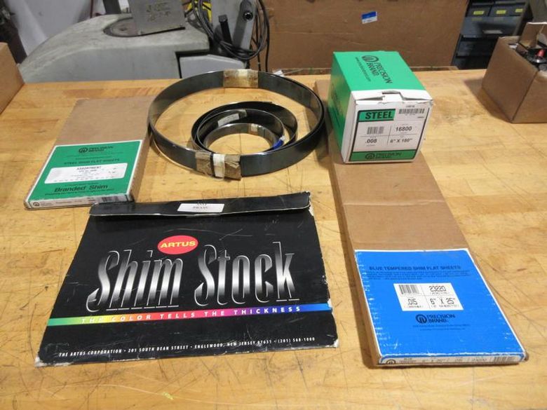 Shims Stock Assorted- Auction Item
