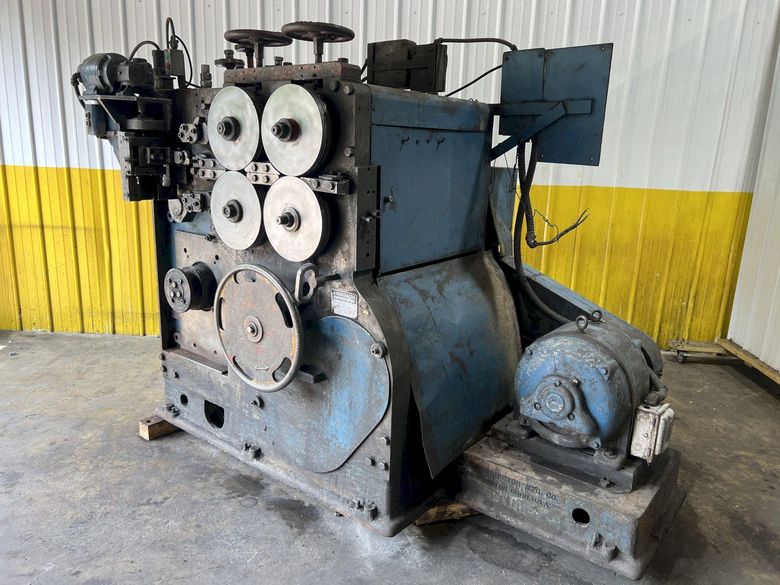 .313" X 4.63" TORRINGTON MODEL #W13A WIRE SPRING COILER / COIL MAKING MACHINE: STOCK #18807