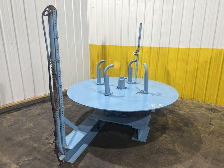 5,000 LBS x 72" ACCRA HORIZONTAL PALLET TYPE MOTORIZED COIL REEL UNCOILER: STOCK 18985