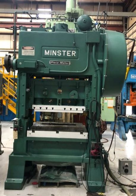 100 Ton, MINSTER P2-100-48 "Piece-Maker" Straight Side High Speed Press