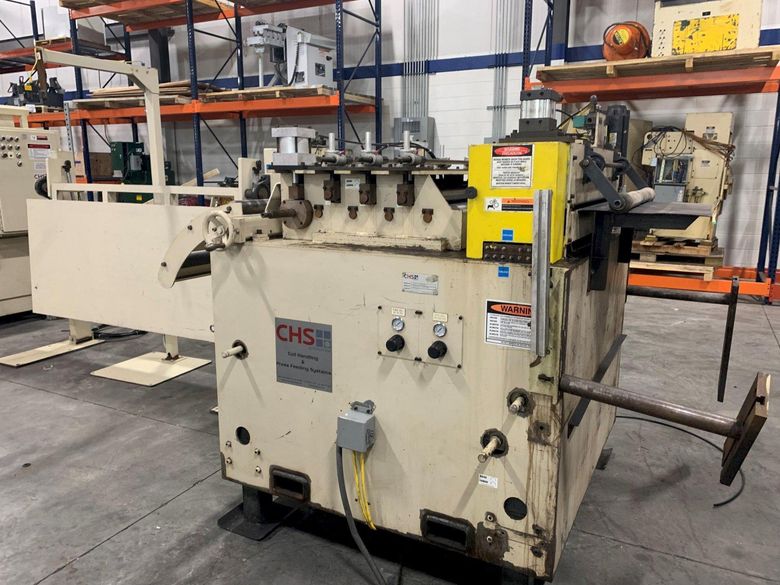 36" CHS Automation Model# DRFS-336 Servo Feed with Straightener, New 2010