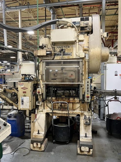 30-ton Minster P2-30-30 "Piece-Maker" Straight Side High Speed Mechanical Metal Stamping Press F
