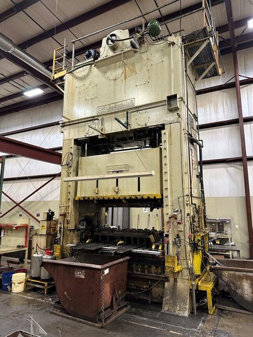 300-ton Clearing S2-300-96-60 Used Straight Side Metal Stamping Press For Sale (2) Available