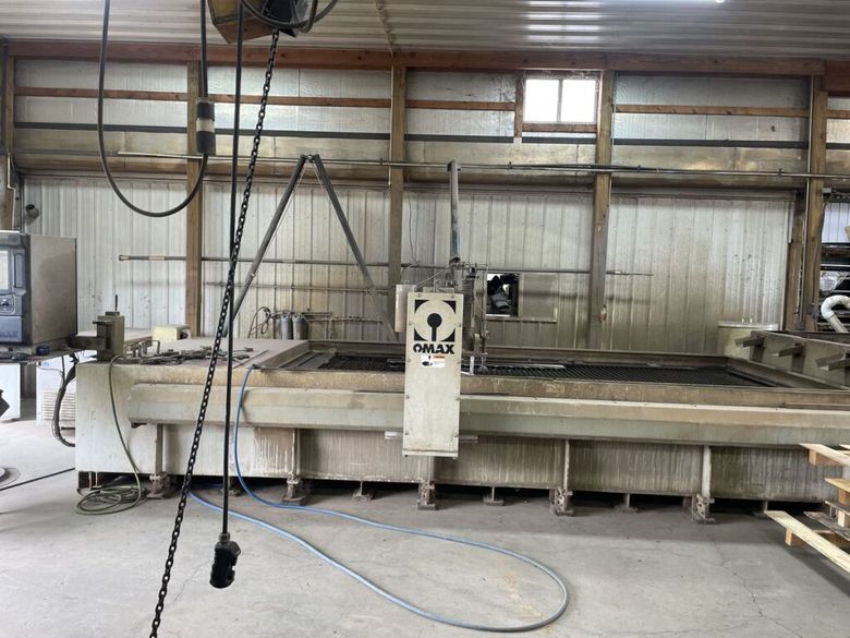 Omax 80X 80″ x 160″ CNC Waterjet