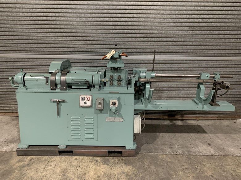.062" - .187" High Tensile Shuster Model 600V Twin Arbor Wire Straighten & Cut
