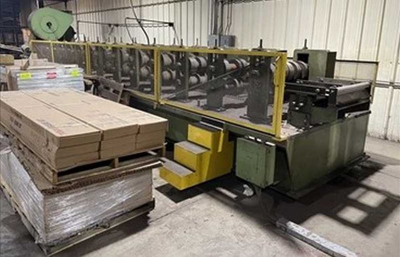 12 Stand 30.00" x 4.00" Bradbury Rollformer