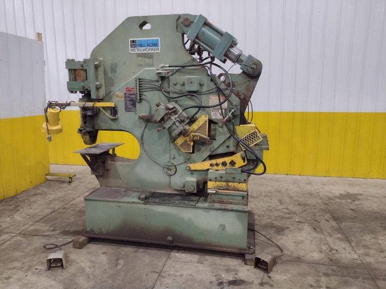 95 TON HILL ACME MODEL #6 HYDRAULIC IRONWORKER: STOCK #23420