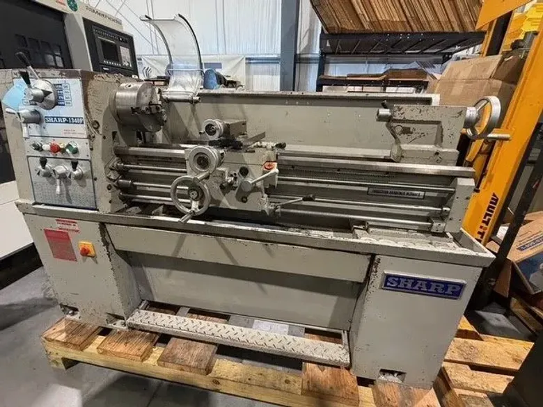 SHARP 1340F  13”/19” x 40”cc Precision Gap Lathe 1999’ #7658