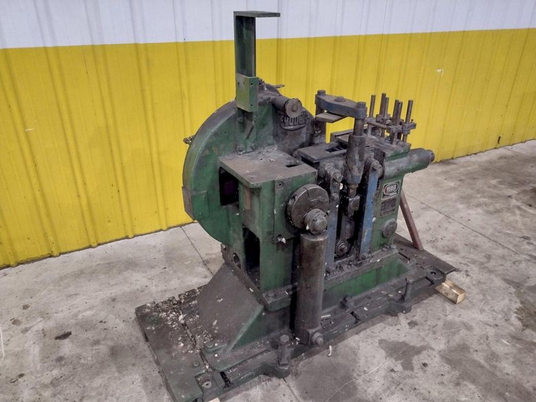 6 TON YODER MODEL #AC2 2 POST SLIDING DIE CUT OFF PRESS: STOCK #23654