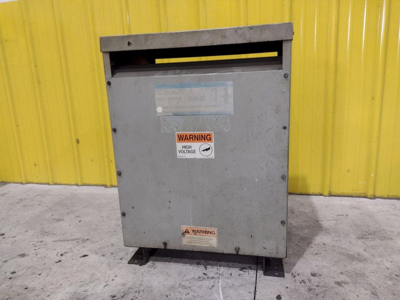 45 KW GENERAL ELECTRIC 480 <-> 240 VOLT TRANSFORMER: STOCK #23365