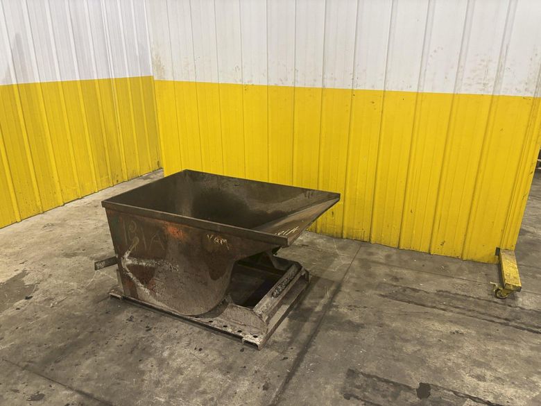 46" X 30" X 26" HIGH DUMP HOPPER: STOCK #22894