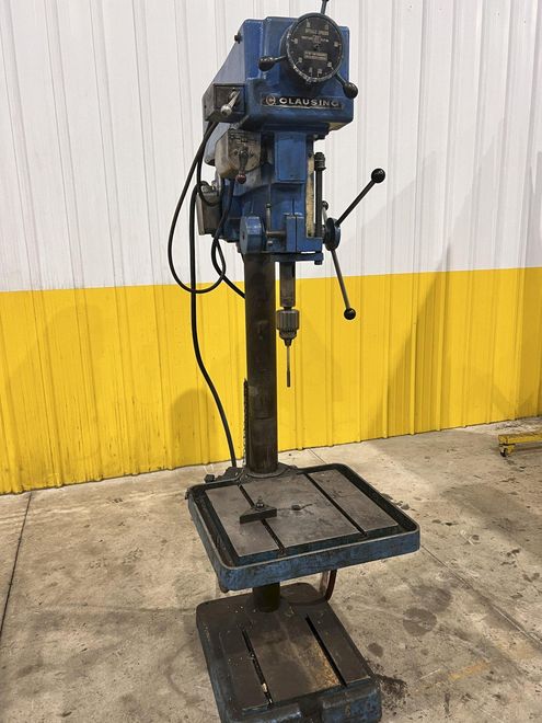 20" CLAUSING MODEL #2276 SINGLE SPINDLE DRILL PRESS:  STOCK #22345
