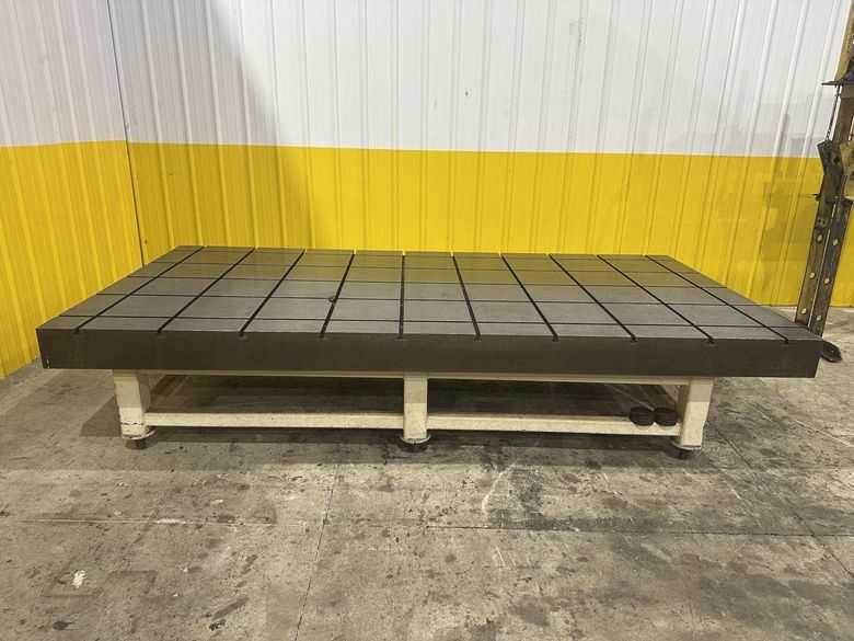 5' X 10' STEEL LAYOUT TABLE: STOCK #22156