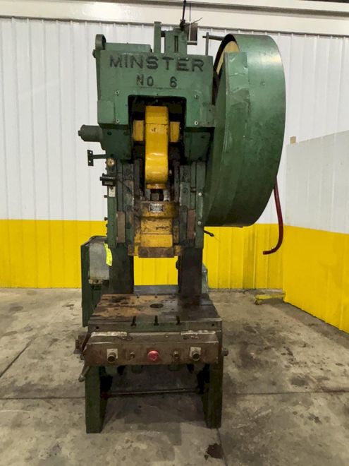 60 TON MINSTER MODEL #6 OBI STAMPING PRESS, 4" STROKE: STOCK #22137