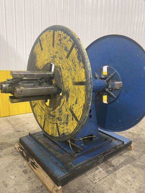2,500 LB X 18" LITTELL MODEL #25-18 DOUBLE END PULL OFF UNCOILER COIL REEL: STOCK #22118