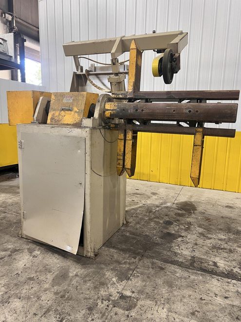 7,500 LB X 40" ROWE 7540 DSV MOTORIZED COIL REEL UNCOILER: STOCK #21925
