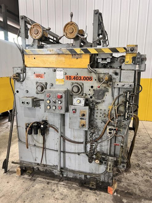 40” X .110” ROWE MODEL #C3-40 POWERED COIL STRIP STRAIGHTENER: STOCK #21623