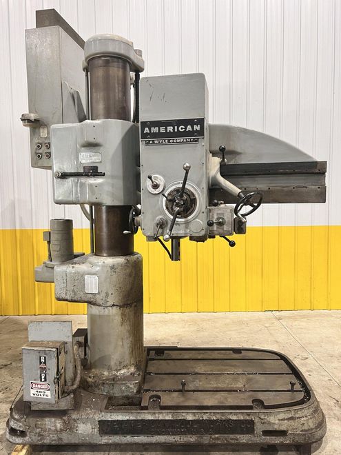 3' x 11" AMERICAN TOOL WORKS RADIAL DRILL: STOCK #21215