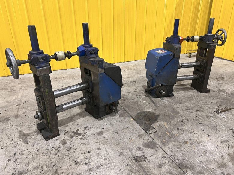 2.5" x 12" YODER MODEL #M2-1/2 ROLLFORM HEAD / STAND, 2 AVAILABLE: STOCK #21150