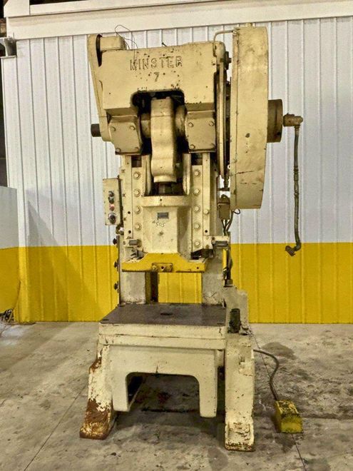 75 TON MODEL #7 MINSTER OBI FW PRESS, 4" STROKE X 120 SPM: STOCK #21072