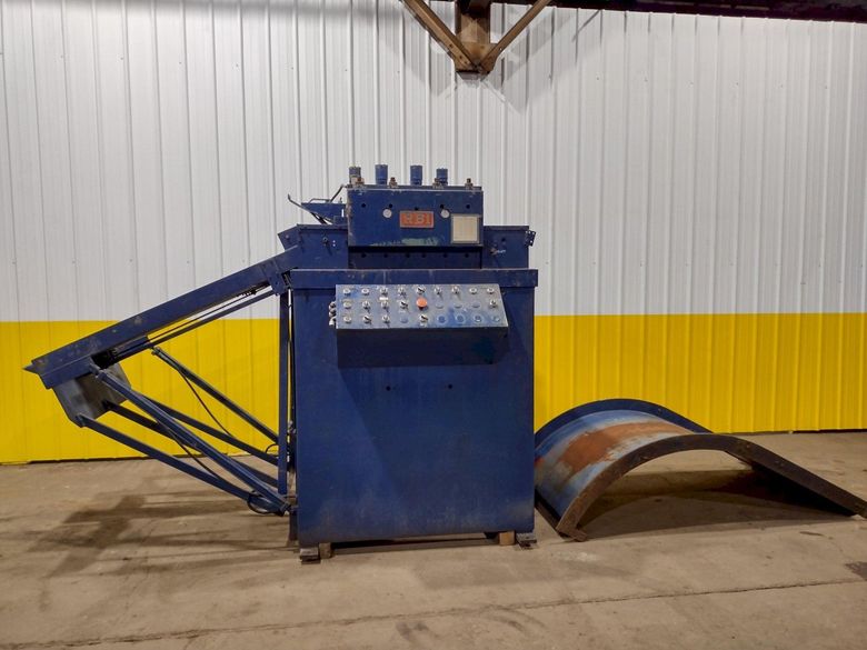 36" RED BUD INDUSTRIES (RBI) MOTORIZED COIL STRAIGHTENER: STOCK #19255