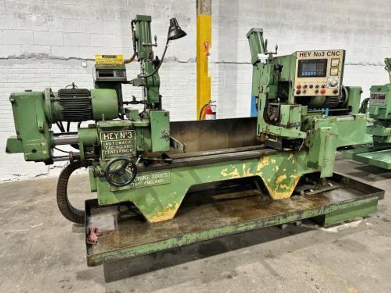 6” x 54” Hey No.3 CNC Double End Facing & Centering Machine