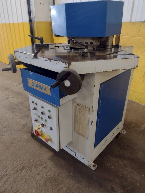 8" x 8" DURMA HYDRAULIC NOTCHER: STOCK 16438