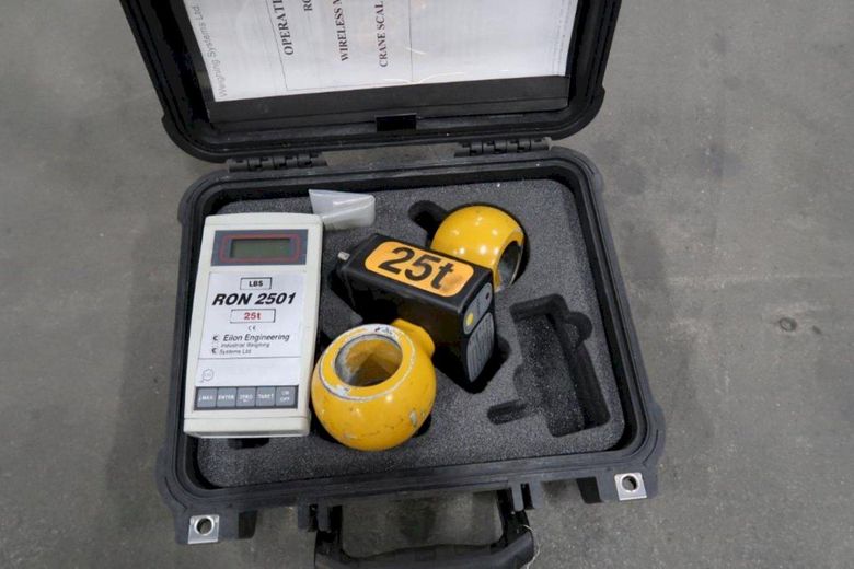 50,000 LB EILON ENGINEERING MODEL #3501 DIGITAL CRANE SCALE DYNAMOMETER: STOCK 14806