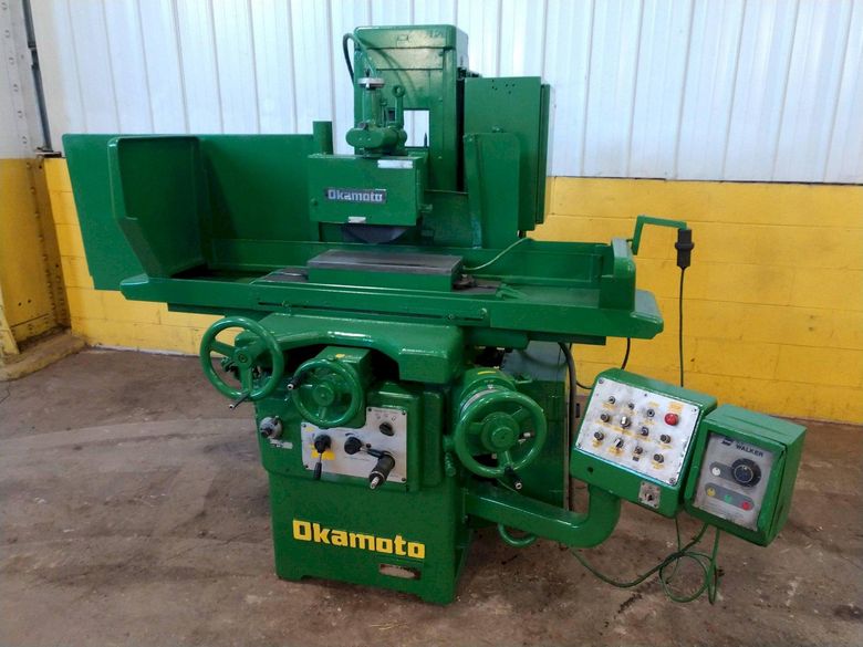 8" x 20"OKAMOTO MODEL #820A AUTOMATIC HORIZONTAL SURFACE GRINDER: STOCK #13525