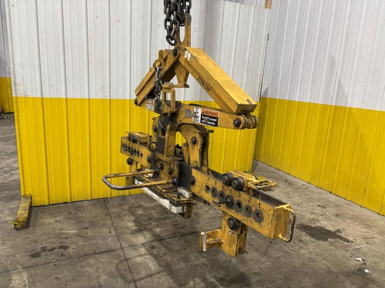 3 TON CALDWELL MODEL #281-3-52 STEEL COIL GRAB: STOCK #22812