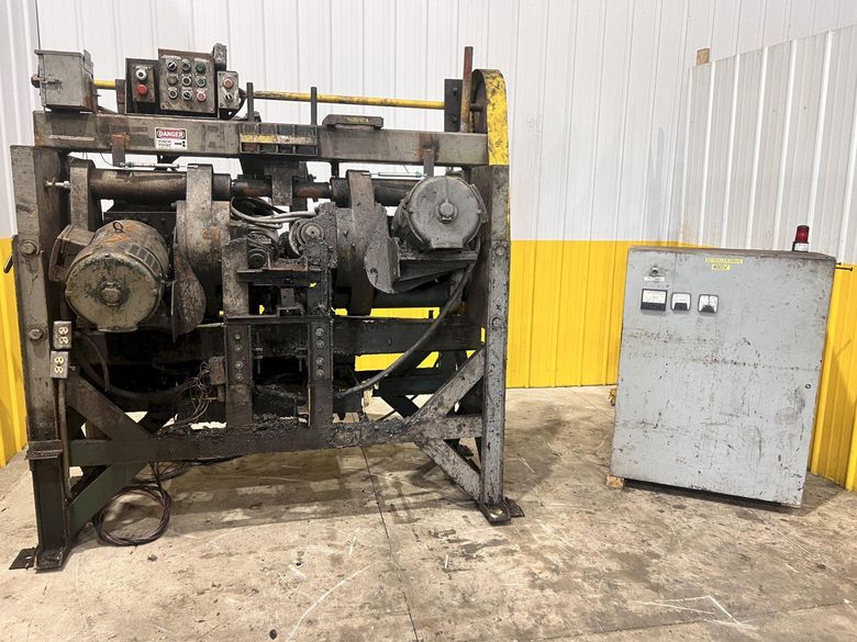 2" ROTARY 2-ROLL TUBE & BAR STRAIGHTENER: STOCK #22571