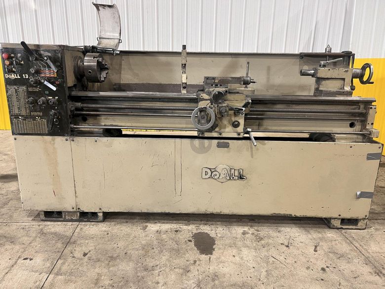 13" X 60" DOALL MODEL #13 ENGINE LATHE, 1-9/16" HOLE: STOCK #21725