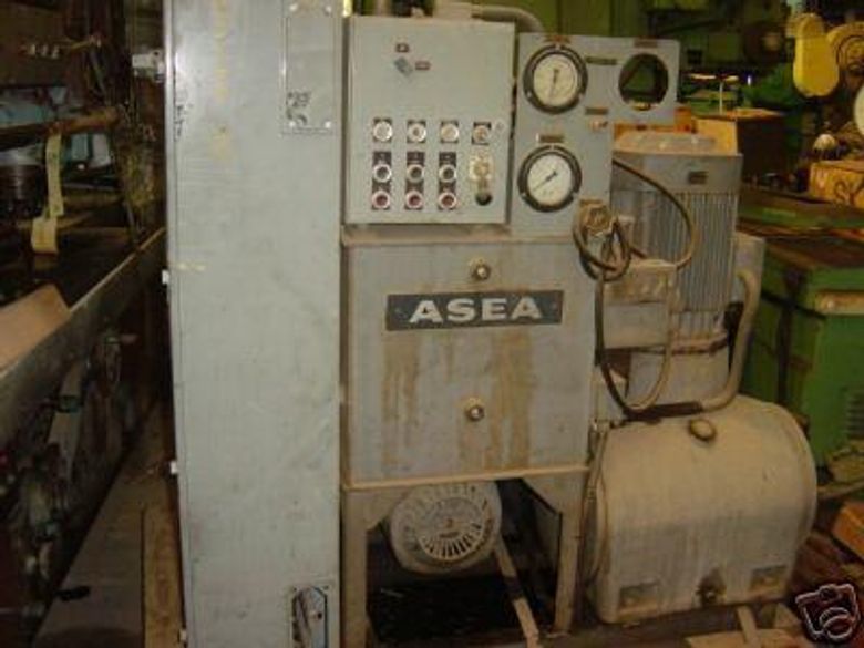 2000 TON ASEA Q279 4 POST HYDRAULIC SWAGING PRESS: STOCK #58199