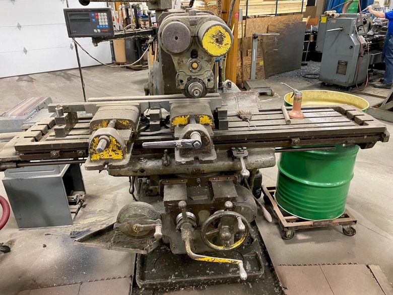 4CH KEARNEY & TRECKER PLAIN HORIZONTAL MILL: STOCK #73119