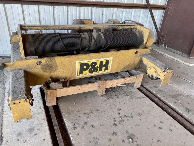 5 TON P & H TOP RUNNING CRANE HOIST: STOCK #14382