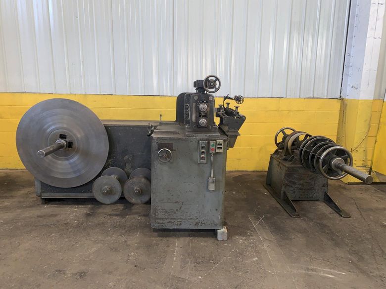 18" WIDE X 4500 LB X 3" ARBOR STANAT MODEL #S-180  SLITTING LINE: STOCK #13717