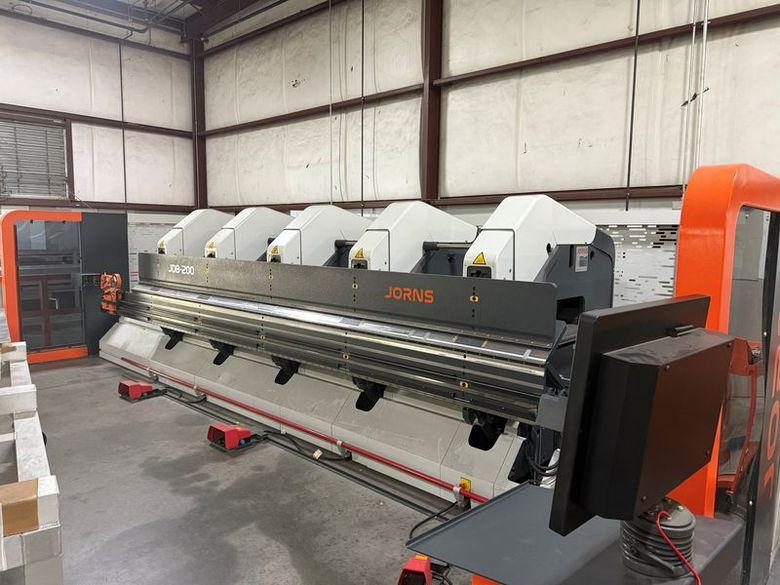 Jorns JDB-200G 3mm x 5.2m Double Bending CNC Folding Machine (2021)