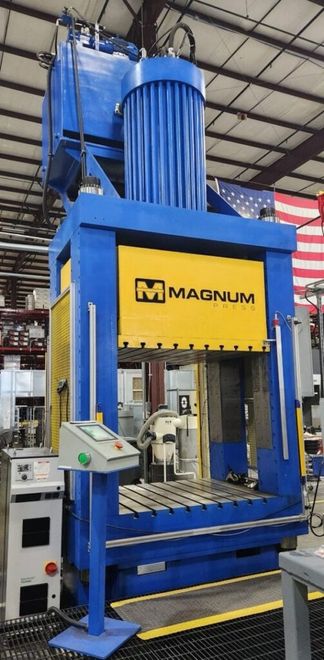 Magnum 600 Ton Straight Side, Gib Guided Hydraulic Press (2021)