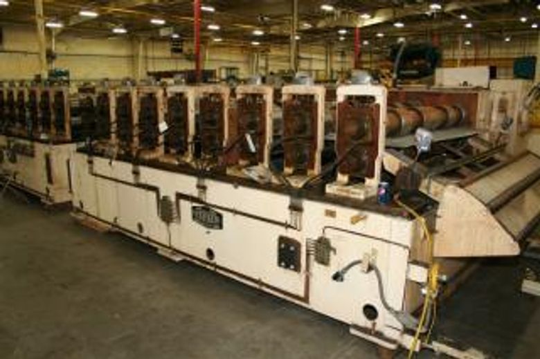32 STAND X 4 1/2" X 70" TISHKEN ROLLFORMER: STOCK #10266