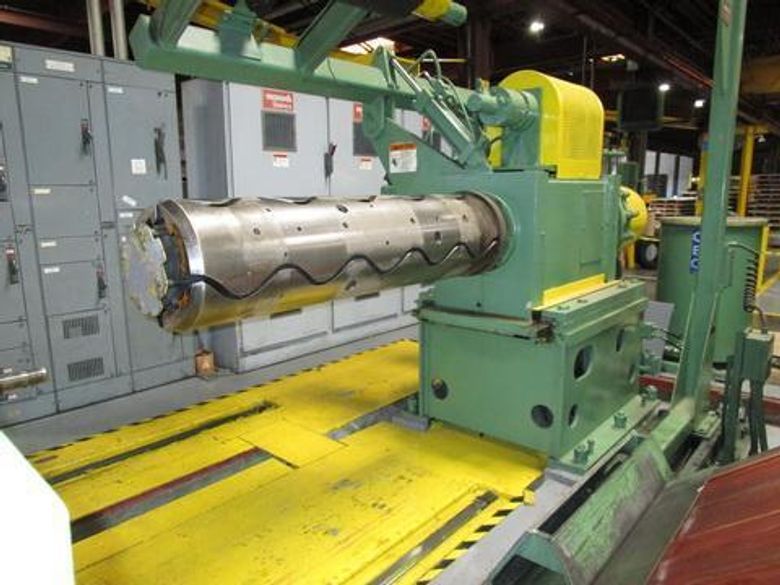 20,000# x 60" Stamco Uncoiler with 16" Coil ID